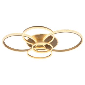 Globo Lorelei pezsgő-átlátszó LED mennyezeti lámpa (GLO-48467-70CH) LED 1 izzós IP20