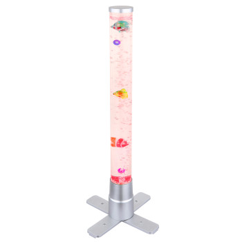 Globo Mendoza ezüst-átlátszó gyerek LED állólámpa (GLO-9017) LED 1 izzós IP20