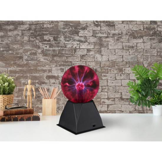 Globo Plasma fekete-átlátszó plazmalámpa (GLO-280110)  1 izzós IP20