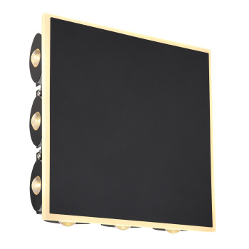 Globo Saidy fekete LED fali lámpa (GLO-78408-12) LED 1 izzós IP20