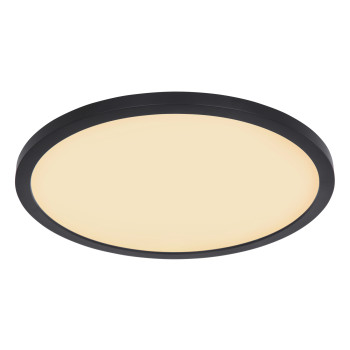 Globo Sapana fekete-opál fürdőszobai LED mennyezeti lámpa (GLO-41562-18B) LED 1 izzós IP44