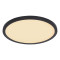 Globo Sapana fekete-opál fürdőszobai LED mennyezeti lámpa (GLO-41562-18B) LED 1 izzós IP44