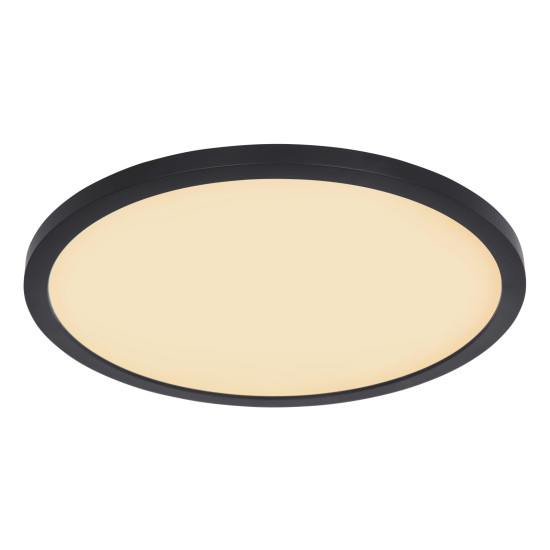 Globo Sapana fekete-opál fürdőszobai LED mennyezeti lámpa (GLO-41562-24B) LED 1 izzós IP44