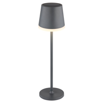 Globo Solar antracit LED kültéri asztali lámpa (GLO-36637A) LED 10 izzós IP44