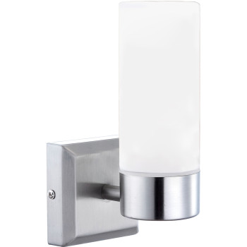 Globo Space nikkel-opál fürdőszobai fali lámpa (GLO-7815) E14 1 izzós IP44