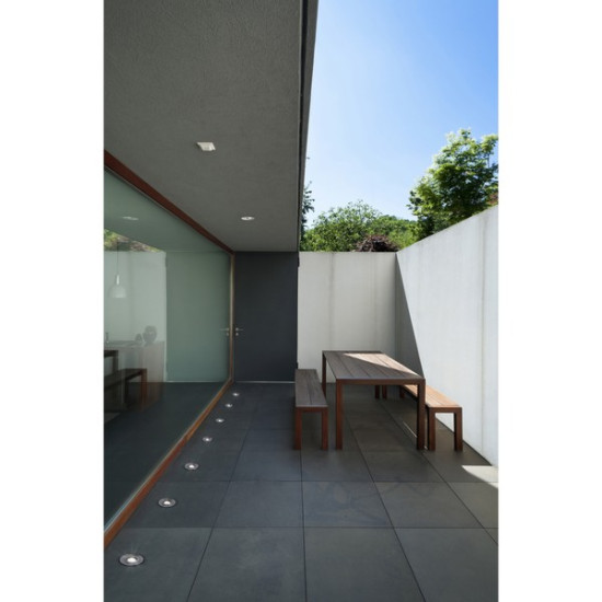 Globo Style II króm-átlátszó kültéri talajba építhető lámpa (GLO-31100) GU10 1 izzós IP65