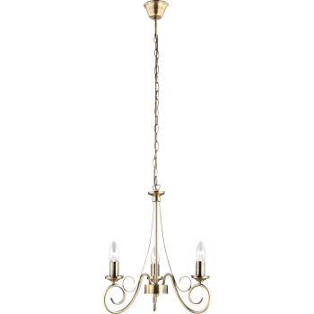 Globo Truncatus sárgaréz csillár (GLO-69003-3) E14 3 izzós IP20