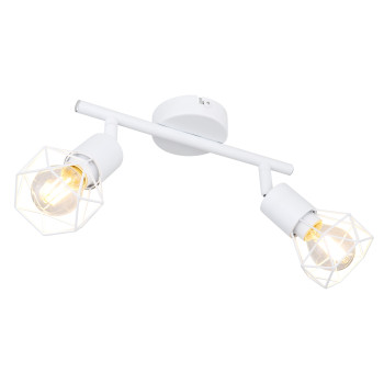 Globo Xara I fehér fali spotlámpa (GLO-54802W-2) E14 2 izzós IP20