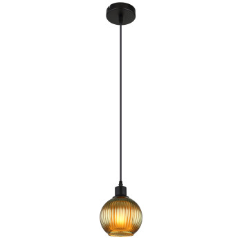 Globo Zumba fekete-zöld függesztett lámpa (GLO-15638G) E27 1 izzós IP20