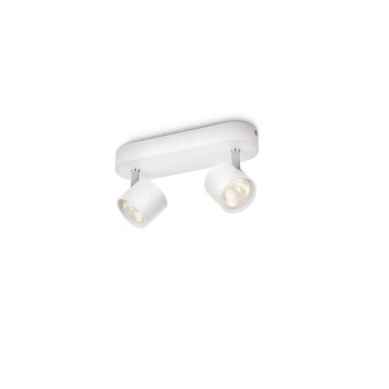 Philips Star fehér LED mennyezeti spotlámpa (PHI-8718291444862) LED 2 izzós IP20