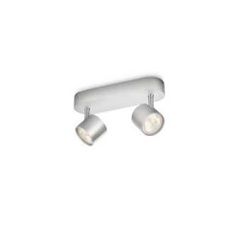 Philips Star szürke LED mennyezeti spotlámpa (PHI-8718291444879) LED 2 izzós IP20