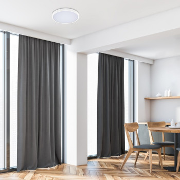 Rábalux Alenzo fehér fürdőszobai LED mennyezeti lámpa (RAB-71425) LED 1 izzós IP44