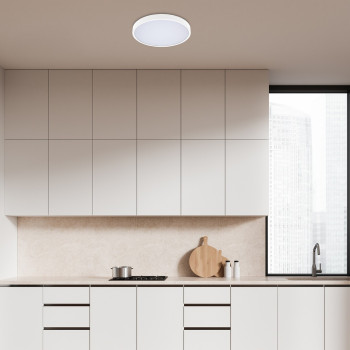 Rábalux Alenzo fehér fürdőszobai LED mennyezeti lámpa (RAB-71427) LED 1 izzós IP44