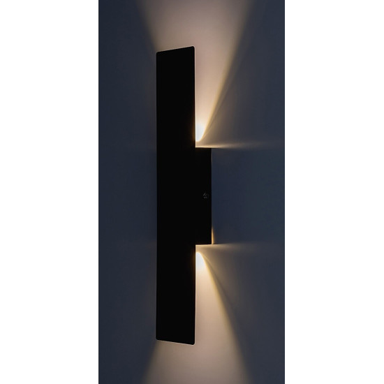 Rábalux Ampel fekete LED falikar (RAB-71057) LED 1 izzós IP20