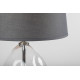 Rábalux Apolonia szürke asztali lámpa (RAB-74228) E27 1 izzós IP20