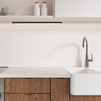 Rábalux Bareg fekete LED pultmegvilágító lámpa (RAB-78014) LED 1 izzós IP20