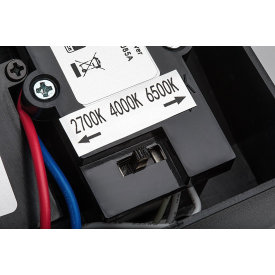 Rábalux Batida fekete mozgásérzékelős LED kültéri fali lámpa (RAB-77119) LED 1 izzós IP54