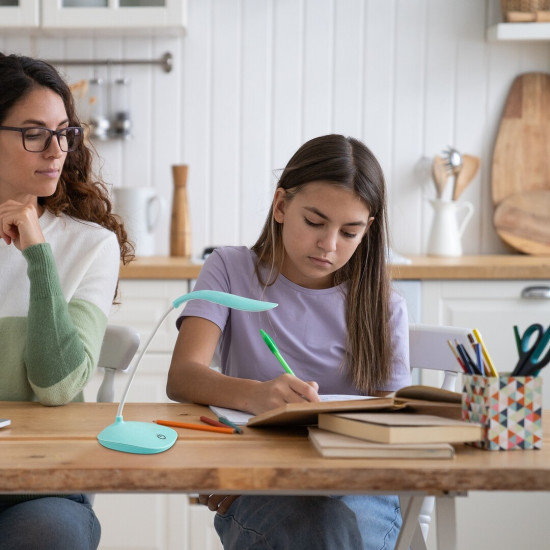 Rábalux Bedi kék LED asztali lámpa (RAB-74235) LED 1 izzós IP20