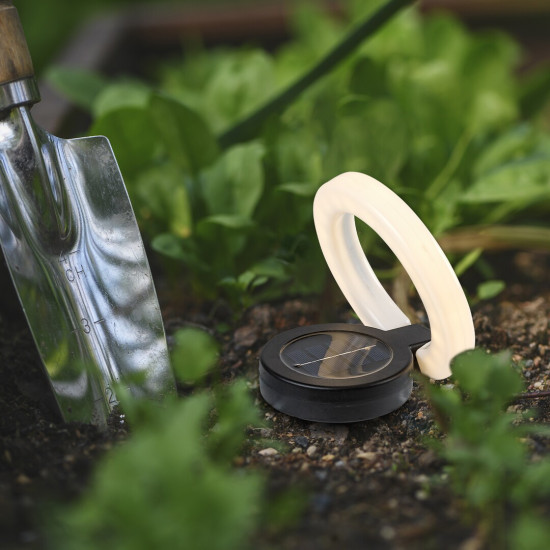 Rábalux Bokod fekete LED napelemes kültéri leszúrható lámpa (RAB-77187) LED 1 izzós IP44