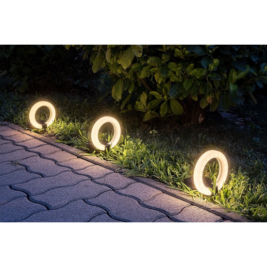 Rábalux Bokod fekete LED napelemes kültéri leszúrható lámpa (RAB-77187) LED 1 izzós IP44