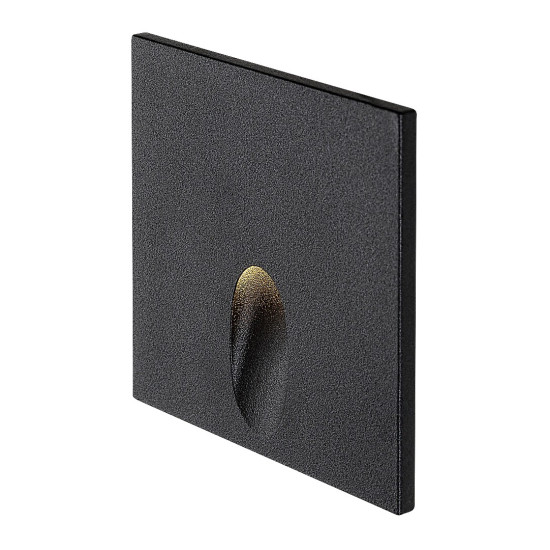 Rábalux Boven fekete kültéri LED lépcsővilágító lámpa (RAB-71169) LED 1 izzós IP54