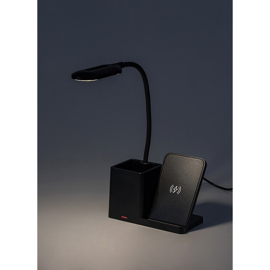 Rábalux Cerie fekete LED asztali lámpa (RAB-74232) LED 1 izzós IP20