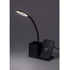 Rábalux Cerie fekete LED asztali lámpa (RAB-74232) LED 1 izzós IP20