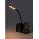 Rábalux Cerie fekete LED asztali lámpa (RAB-74232) LED 1 izzós IP20
