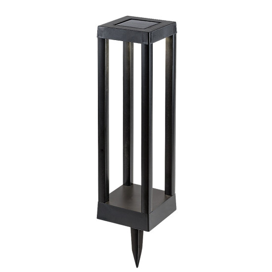 Rábalux Cong fekete LED napelemes kültéri leszúrható lámpa (RAB-77186) LED 1 izzós IP44