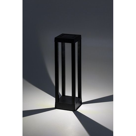 Rábalux Cong fekete LED napelemes kültéri leszúrható lámpa (RAB-77186) LED 1 izzós IP44