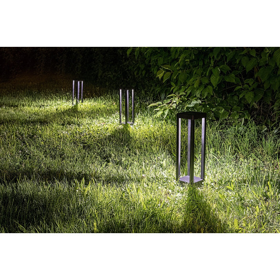 Rábalux Cong fekete LED napelemes kültéri leszúrható lámpa (RAB-77186) LED 1 izzós IP44