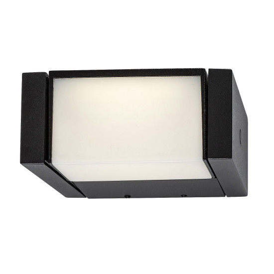 Rábalux Cubbington fekete LED kültéri fali lámpa (RAB-77183) LED 1 izzós IP54