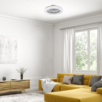 Rábalux Dalfon 2 fehér LED mennyezeti ventilátoros lámpa (RAB-71333) LED 1 izzós IP20