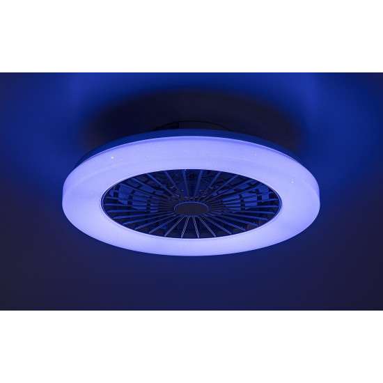 Rábalux Dalfon 2 fehér LED mennyezeti ventilátoros lámpa (RAB-71333) LED 1 izzós IP20
