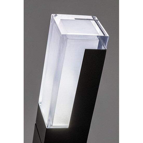 Rábalux Darvas fekete LED kültéri állólámpa (RAB-77128) LED 1 izzós IP54