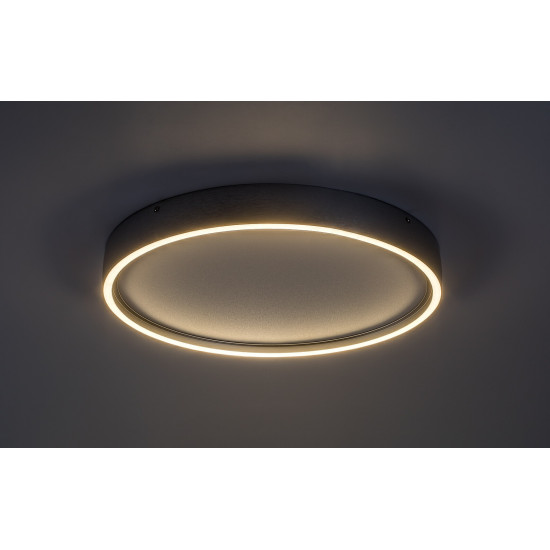 Rábalux Dewson csiszolt alumínium LED mennyezeti lámpa (RAB-71289) LED 1 izzós IP20