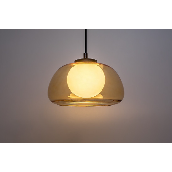 Rábalux Elowen fekete függesztett lámpa (RAB-72273) G9 1 izzós IP20