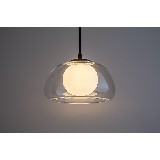 Rábalux Elowen fekete függesztett lámpa (RAB-72274) G9 1 izzós IP20