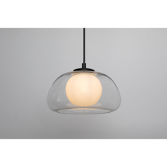 Rábalux Elowen fekete függesztett lámpa (RAB-72274) G9 1 izzós IP20