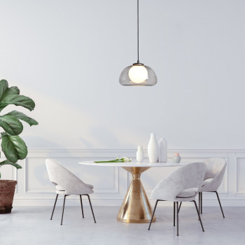 Rábalux Elowen fekete függesztett lámpa (RAB-72275) G9 1 izzós IP20