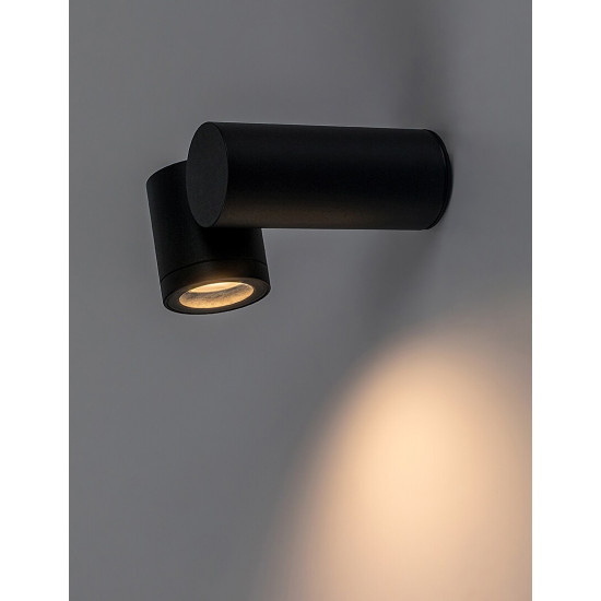 Rábalux Enol fekete kültéri állólámpa (RAB-77110) GU10 1 izzós IP44