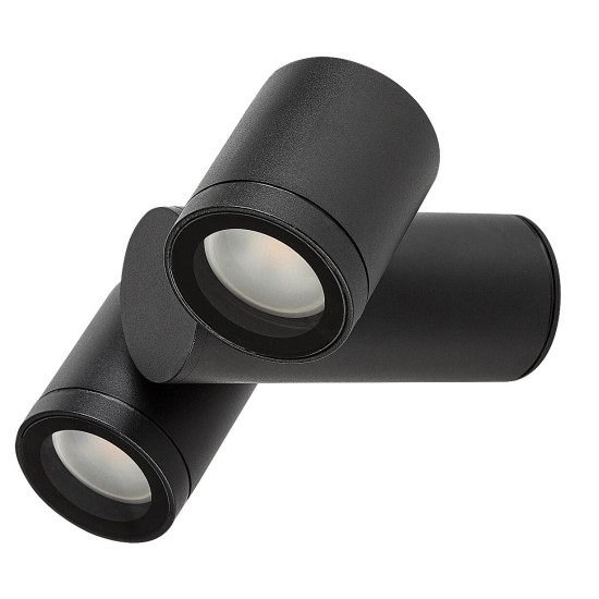 Rábalux Enol fekete kültéri állólámpa (RAB-77111) GU10 2 izzós IP44