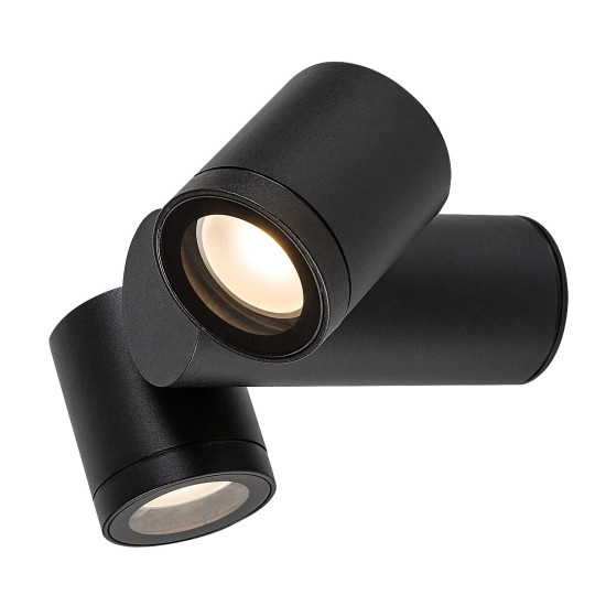 Rábalux Enol fekete kültéri állólámpa (RAB-77111) GU10 2 izzós IP44