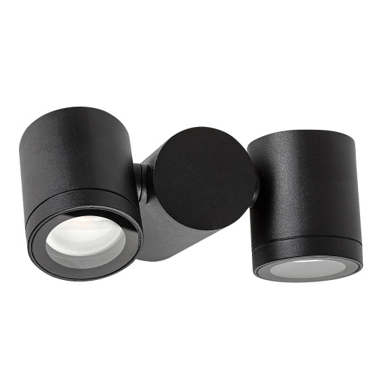 Rábalux Enol fekete kültéri állólámpa (RAB-77111) GU10 2 izzós IP44