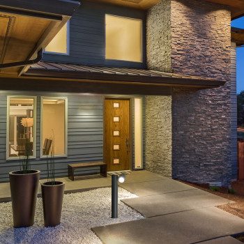 Rábalux Enol fekete kültéri állólámpa (RAB-77112) GU10 1 izzós IP44