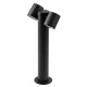 Rábalux Enol fekete kültéri állólámpa (RAB-77113) GU10 2 izzós IP44