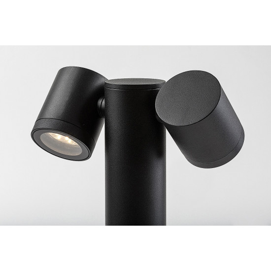 Rábalux Enol fekete kültéri állólámpa (RAB-77113) GU10 2 izzós IP44