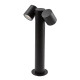 Rábalux Enol fekete kültéri állólámpa (RAB-77113) GU10 2 izzós IP44