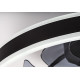 Rábalux Fanfy fekete LED mennyezeti ventilátoros lámpa (RAB-71337) LED 1 izzós IP20
