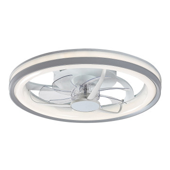 Rábalux Fanricius ezüst LED mennyezeti ventilátoros lámpa (RAB-71335) LED 1 izzós IP20